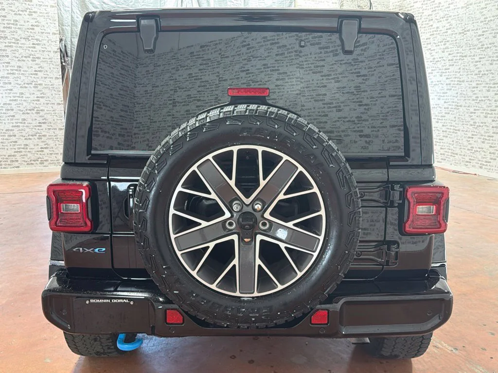 Used 2024 Black Clearcoat Jeep High Altitude 4xe image 6