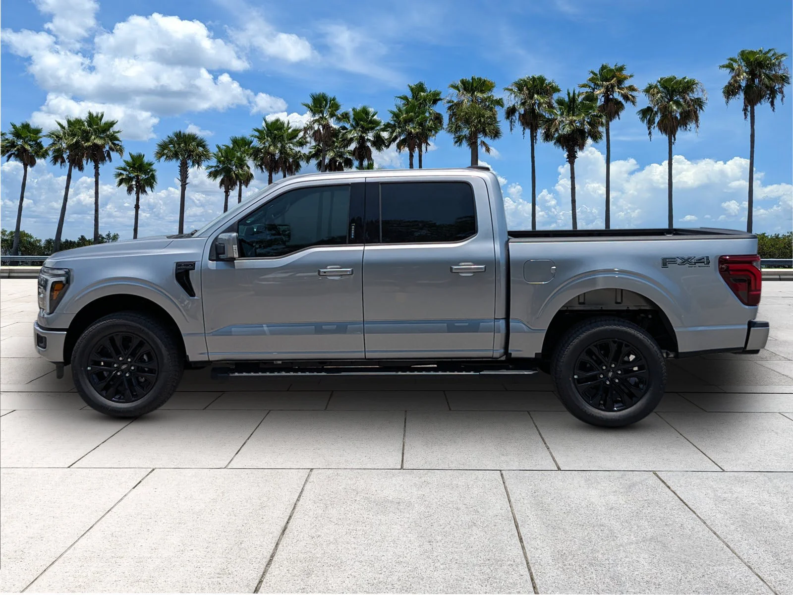New 2026 Iconic Silver Metallic Ford Lariat image 4
