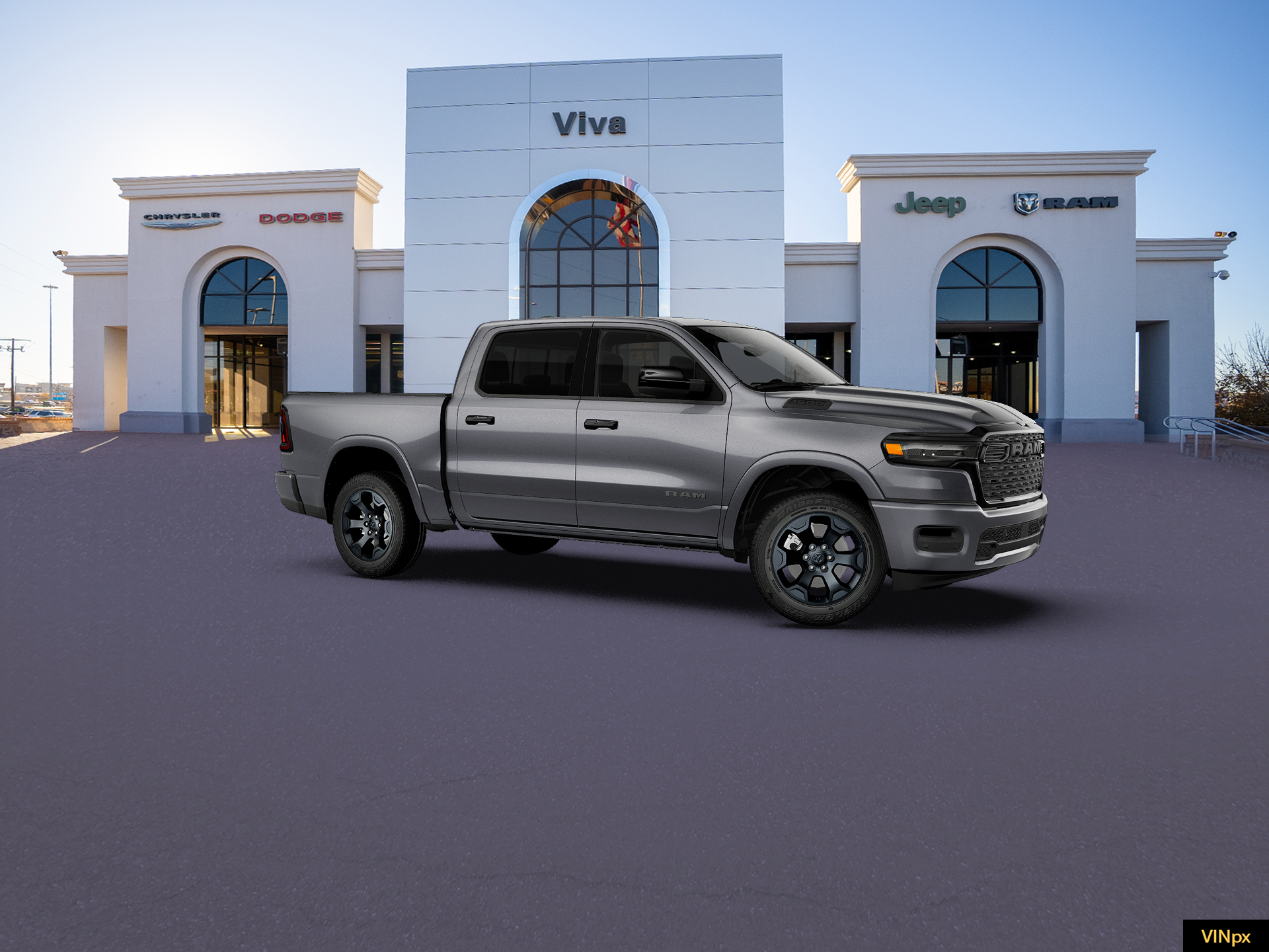 New 2027 Granite Crystal Metallic Clearcoat RAM Big Horn/Lone Star image 10