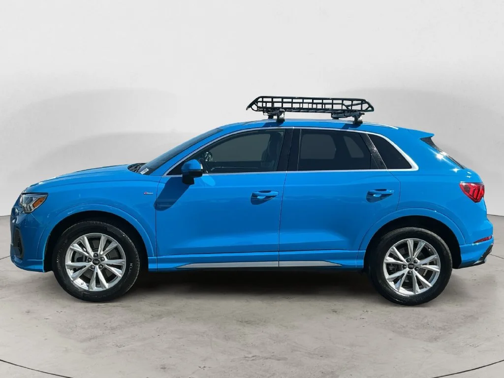 Used 2022 Blue Audi Premium Plus image 12