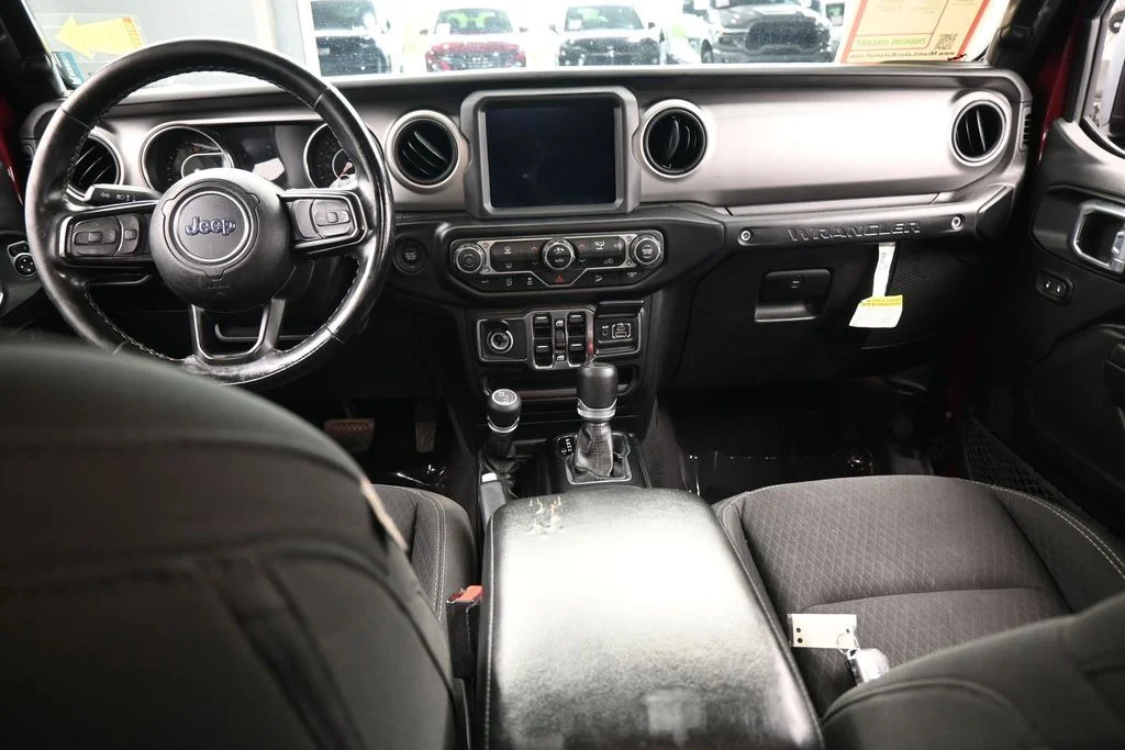 Used 2021 Snazzberry Pearlcoat Jeep Unlimited Sport S image 35