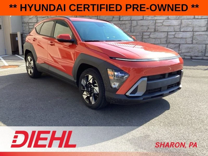Used 2024 Orange Hyundai SEL image 1