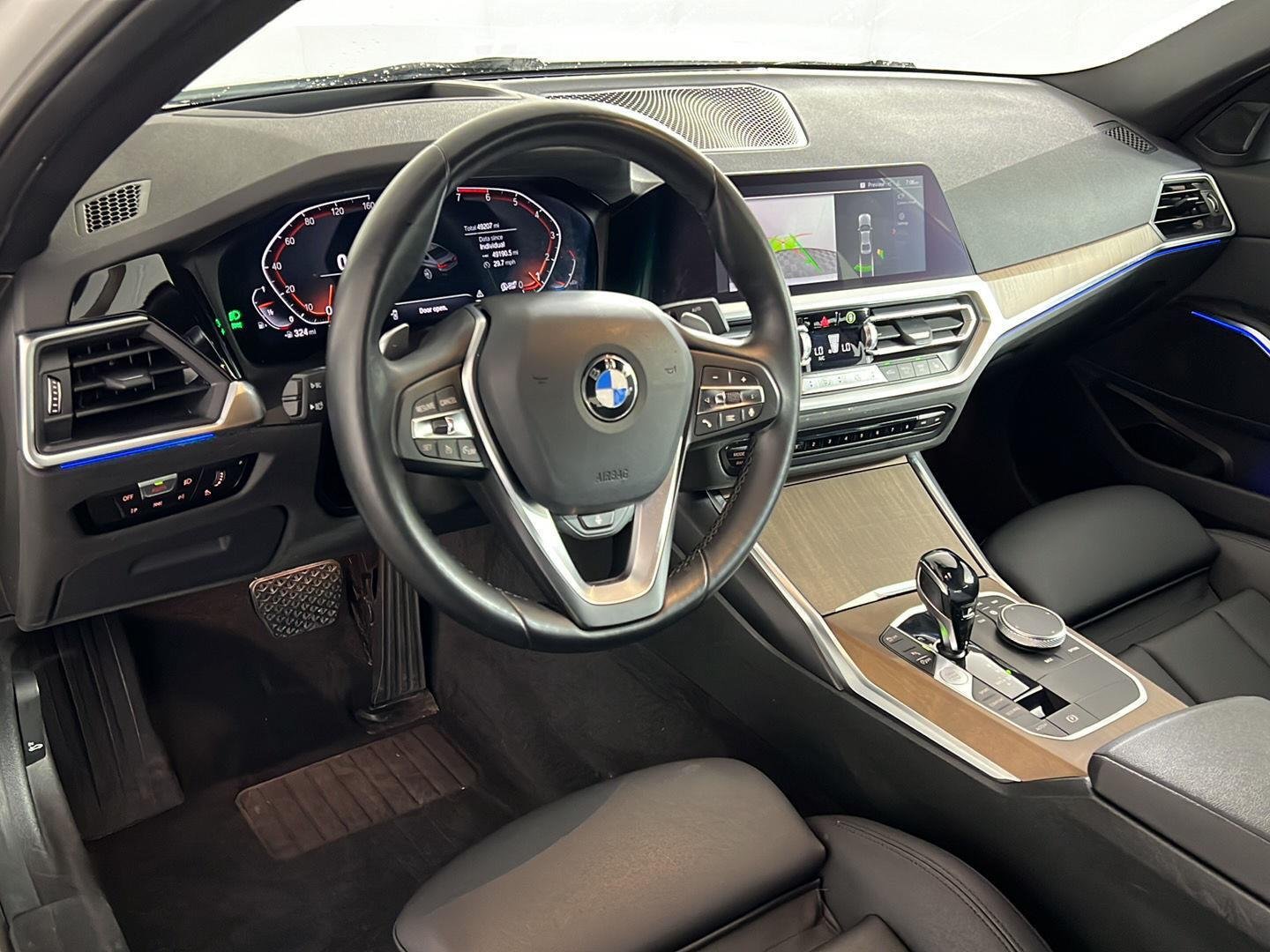 Used 2021 Alpine White BMW 330i xDrive image 2