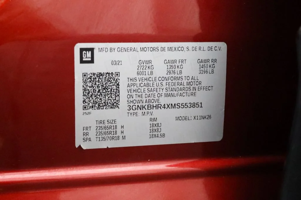 Used 2021 CHERRY RED TINTCOAT Chevrolet LT image 28