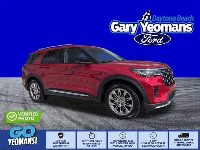 New 2026 Red Ford Platinum image 1