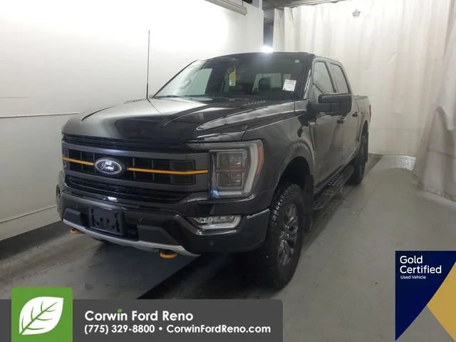 Used 2022 Black Ford Tremor image 2