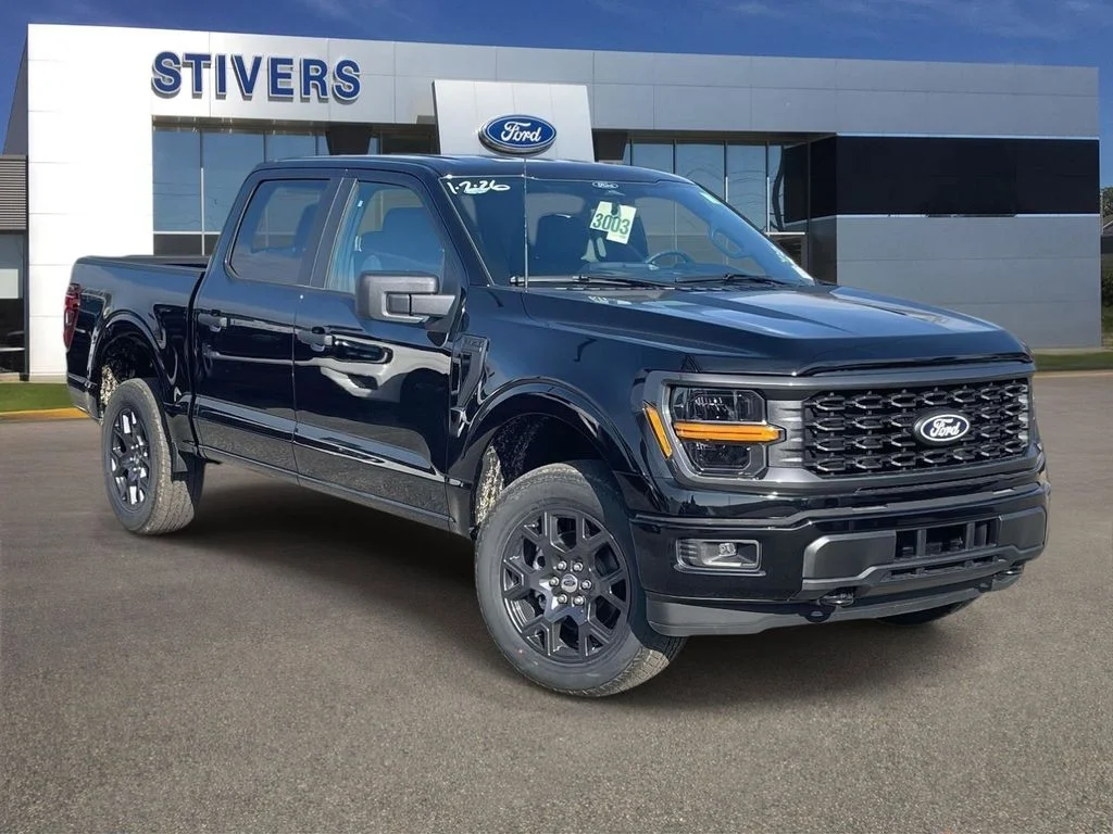 New 2026 Agate Black Metallic Ford STX® image 1