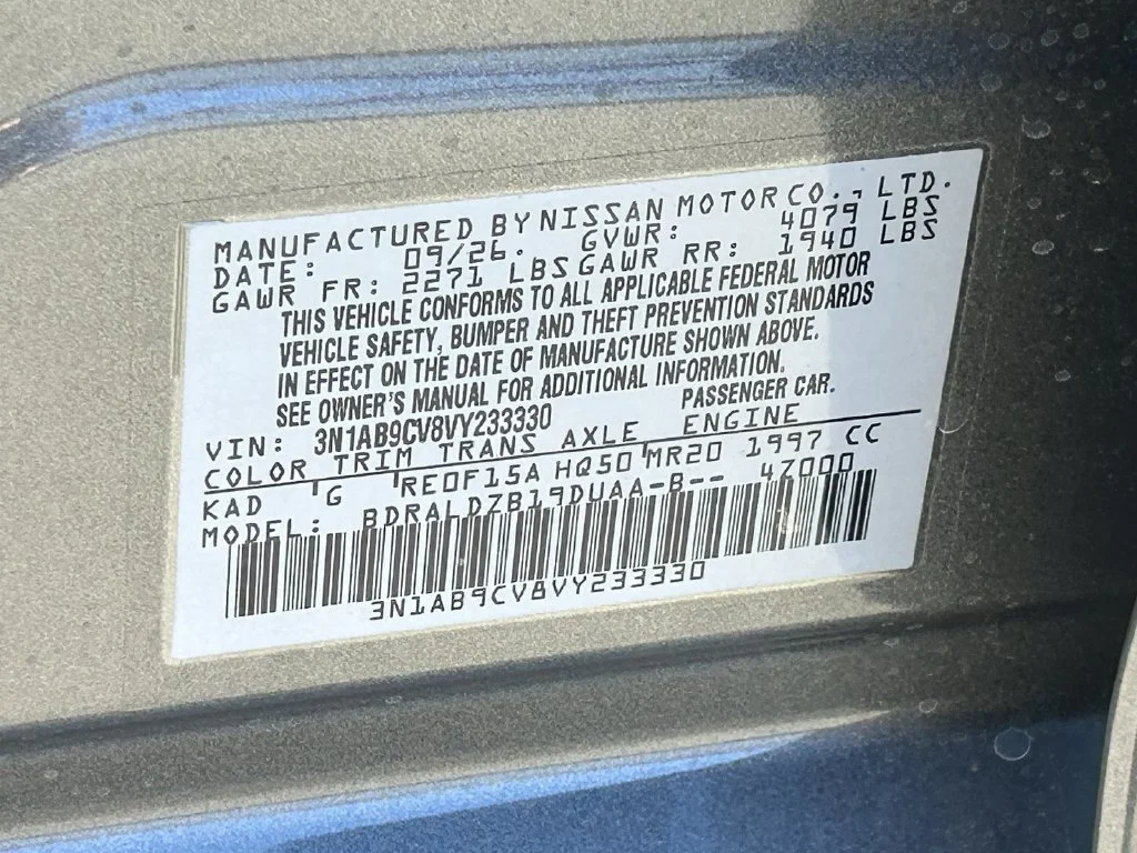 New 2027 Gun Metallic Nissan SV image 29