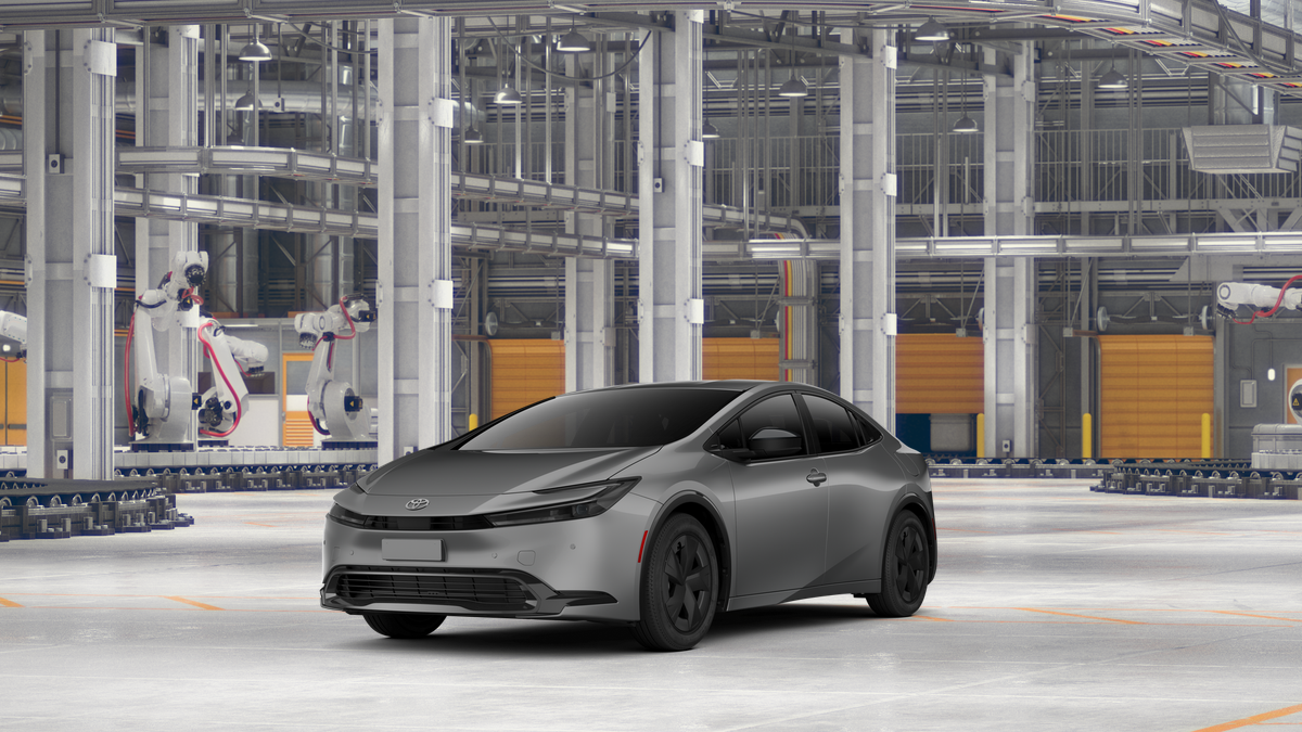 Guardian Gray 2026 Toyota Prius LE FWD Hatchback Front-Wheel Drive