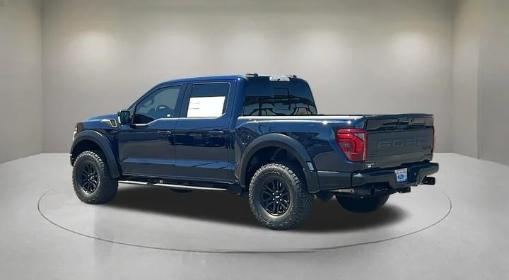 Certified Used 2025 Antimatter Blue Metallic Ford Raptor image 4