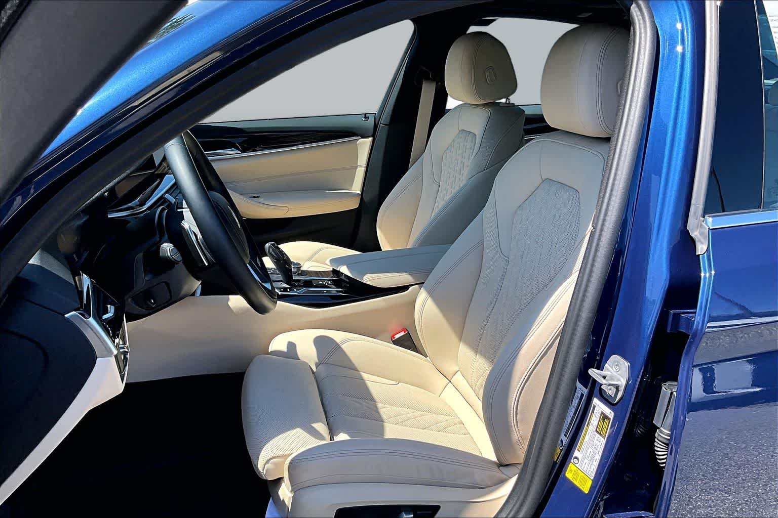 Certified Used 2023 Phytonic Blue Metallic BMW 530i image 8