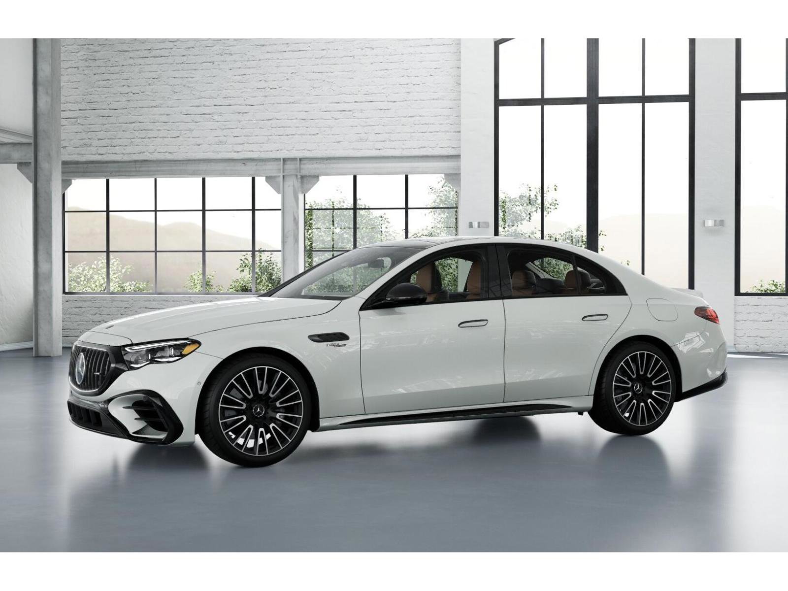 New 2026 MANUFAKTUR Moonlight White Metallic Mercedes-Benz AMG® E 53 E 4MATIC+ Sedan image 50