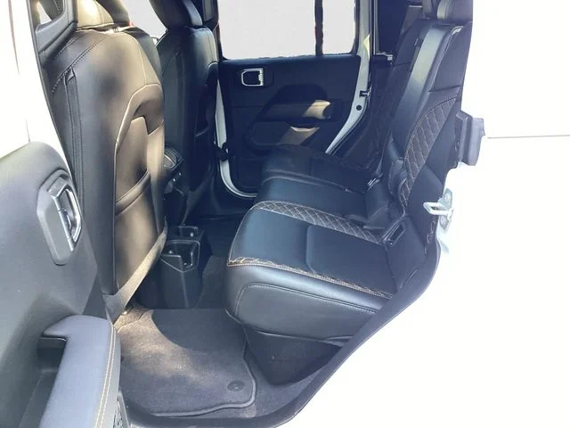 Certified Used 2023 Bright White Clearcoat Jeep Overland image 13