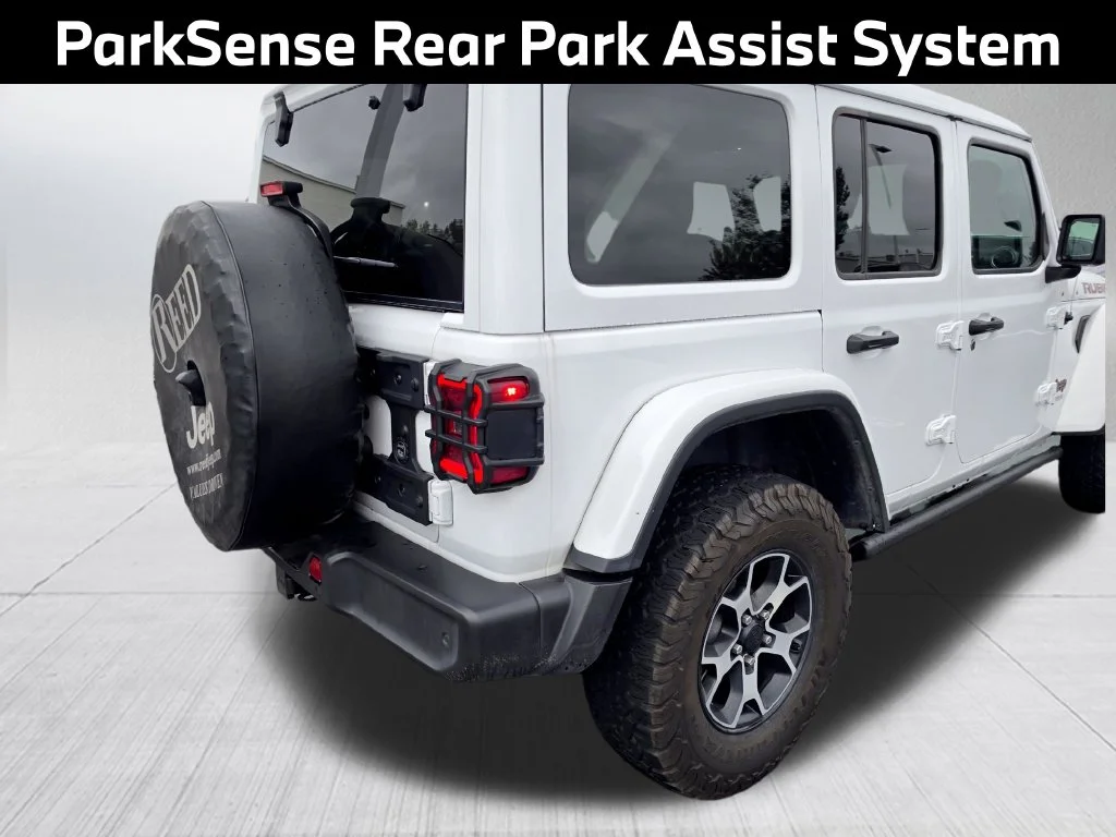 Used 2021 White Jeep Unlimited Rubicon image 19