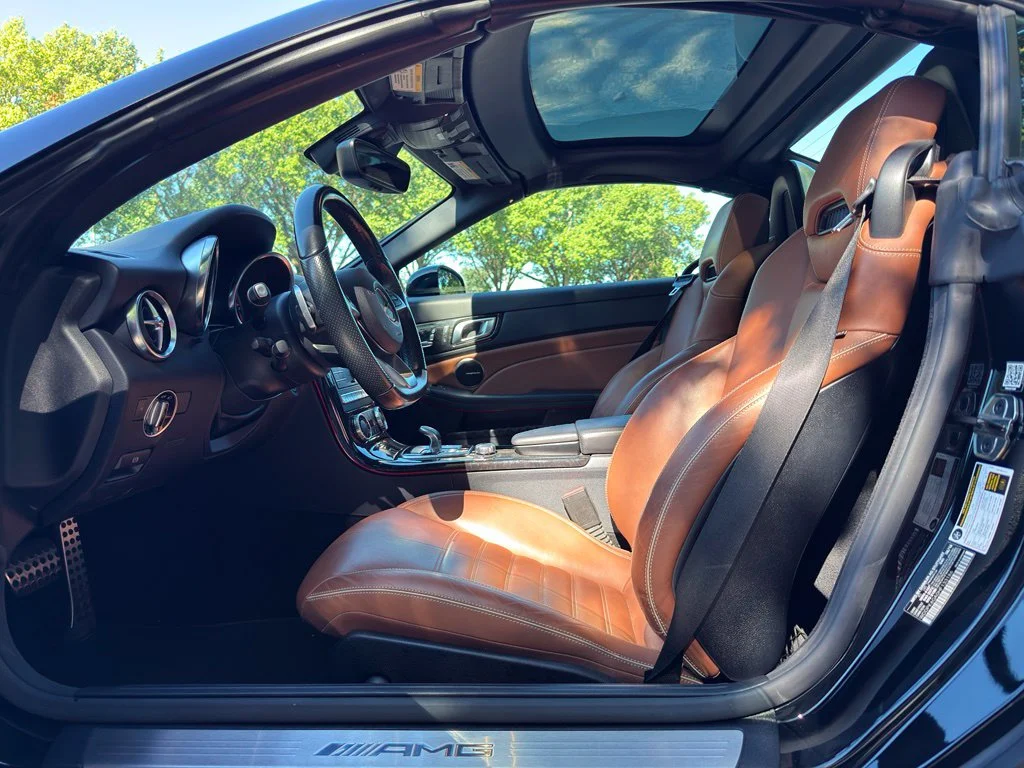 Used 2017 Black Mercedes-Benz SLC 43 AMG® image 2