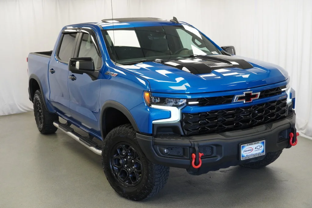 Used 2023 Glacier Blue Metallic Chevrolet ZR2 image 40