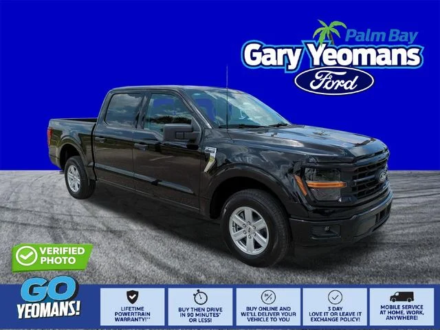 New 2026 Agate Black Metallic Ford XLT image 1