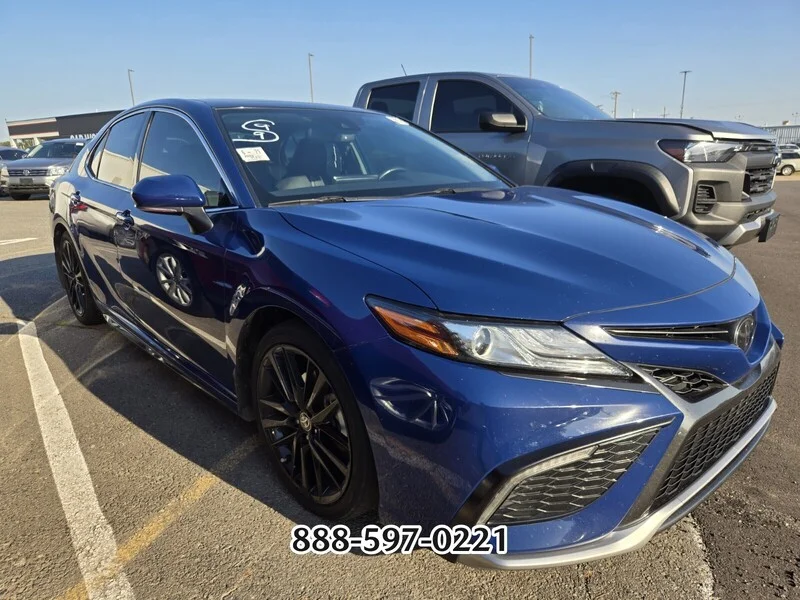 Used 2023 Blue TOYOTA XSE image 7
