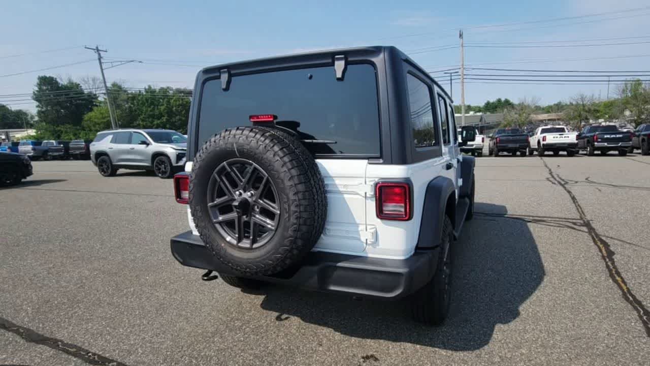 New 2026 Bright White Clearcoat Jeep Sport S image 8