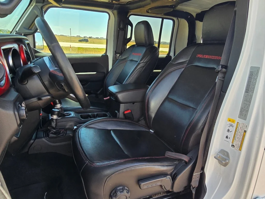 Used 2020 Bright White Clearcoat Jeep Rubicon image 13