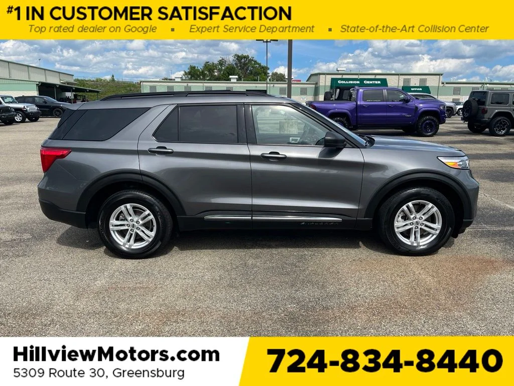 Used 2023 Gray Metallic Ford XLT image 6