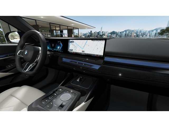 New 2027 Tanzanite Blue II Metallic BMW 550e image 14