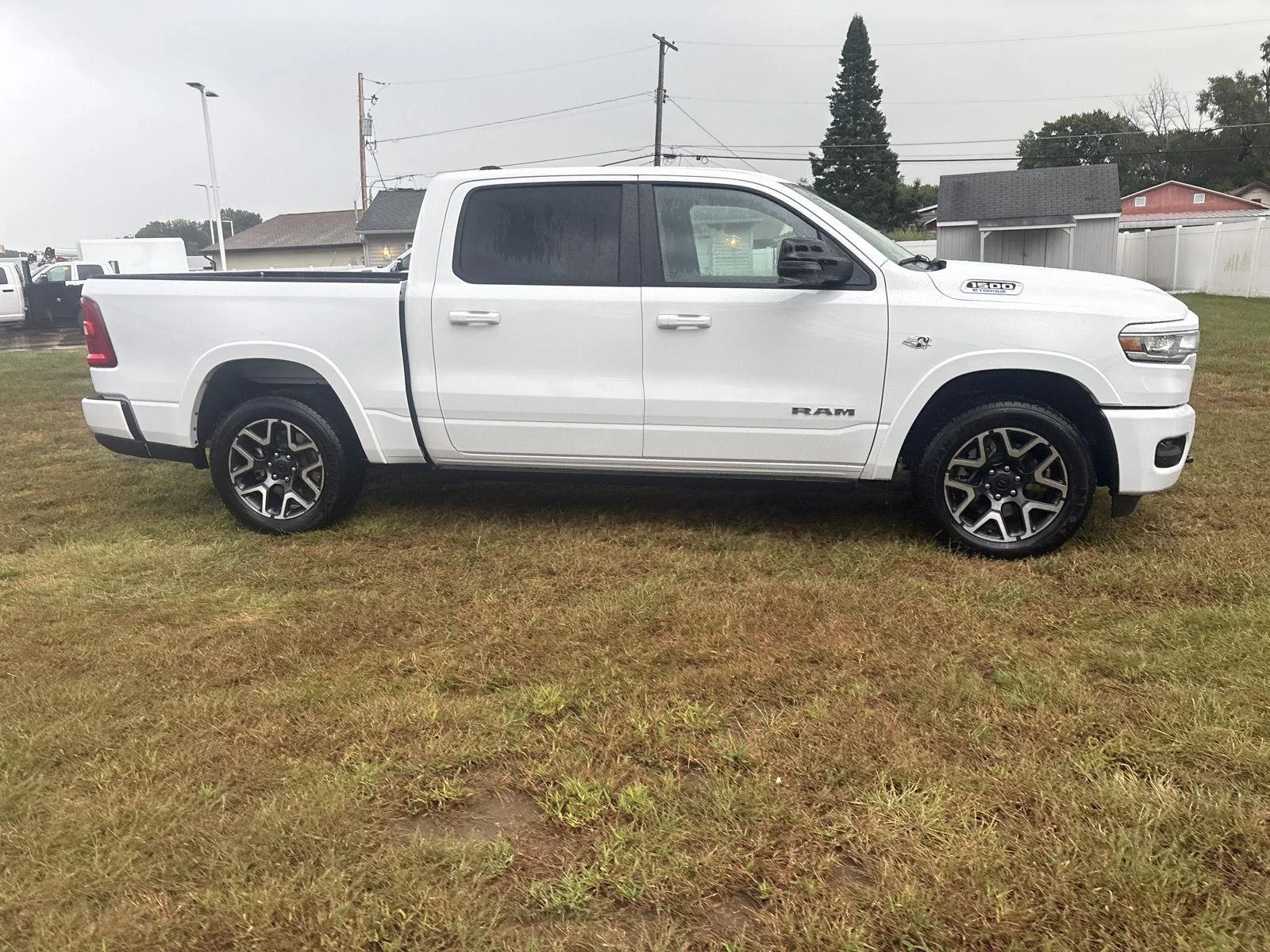 New 2026 Bright White Clearcoat Ram Laramie image 4