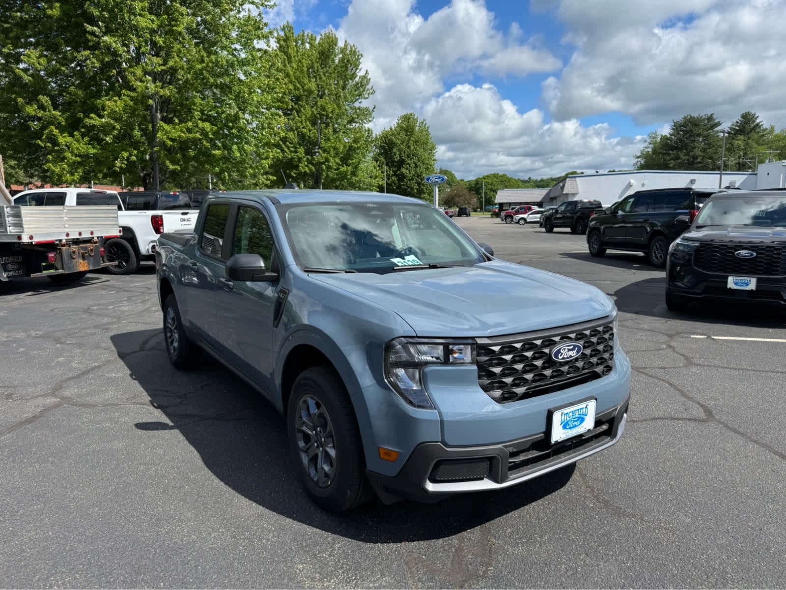New 2026 Azure Gray Metallic Tri-Coat Ford XLT image 8