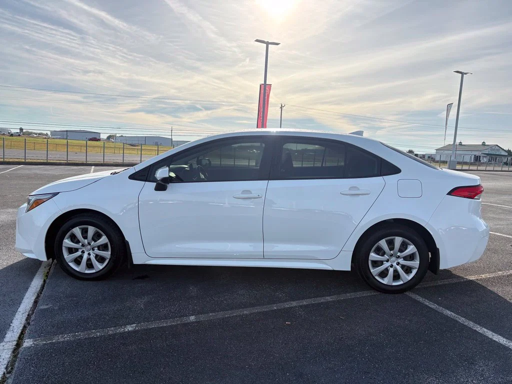 Used 2023 White Toyota LE image 8