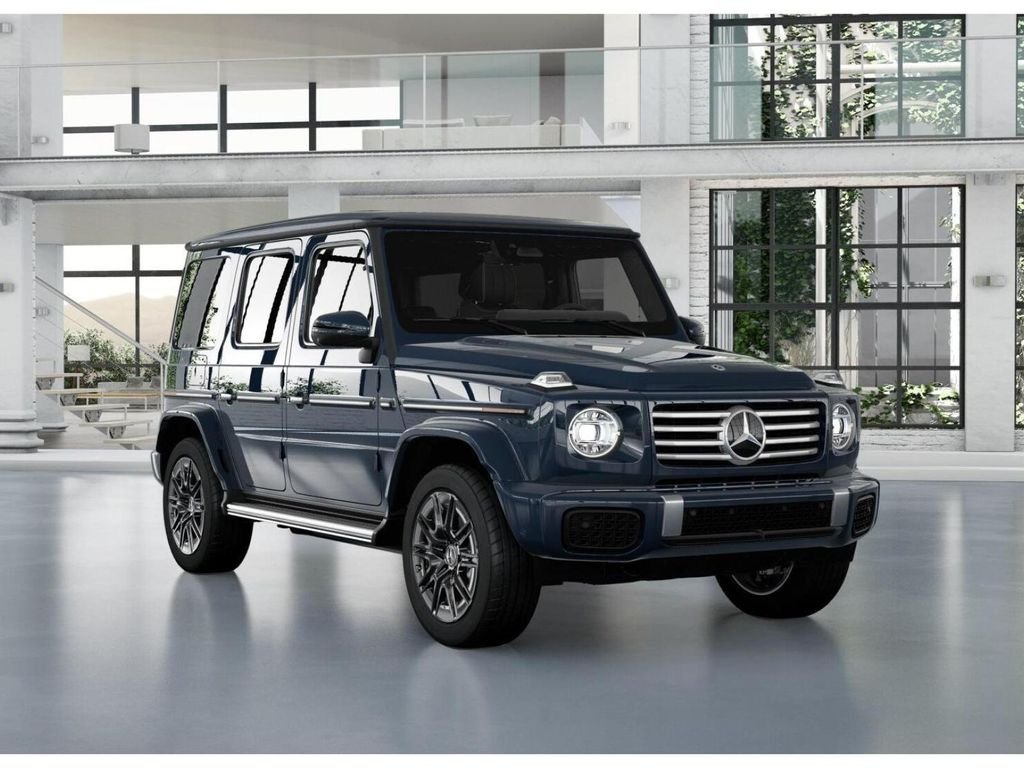 New 2027 MANUFAKTUR Dark Blue Non-Metallic Mercedes-Benz G 580 image 10