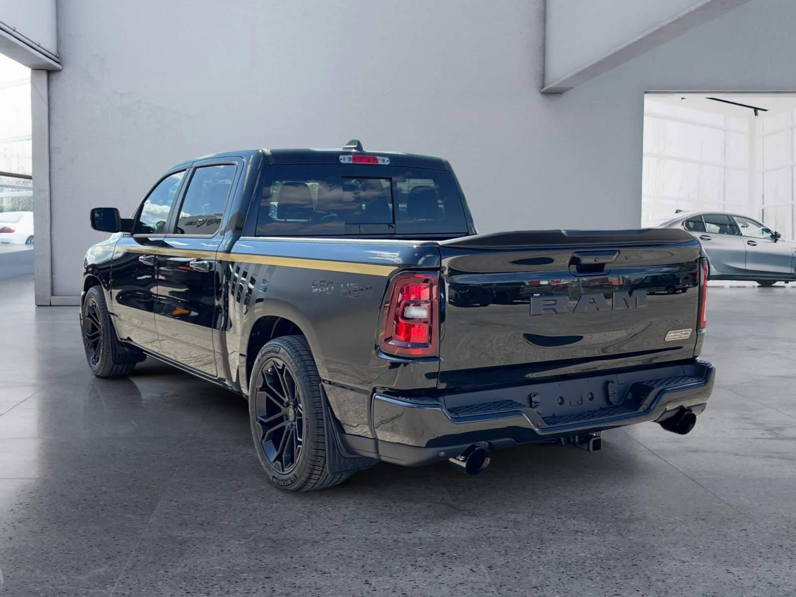New 2026 Diamond Black Crystal Pearl Ram Sport DC 650 image 3