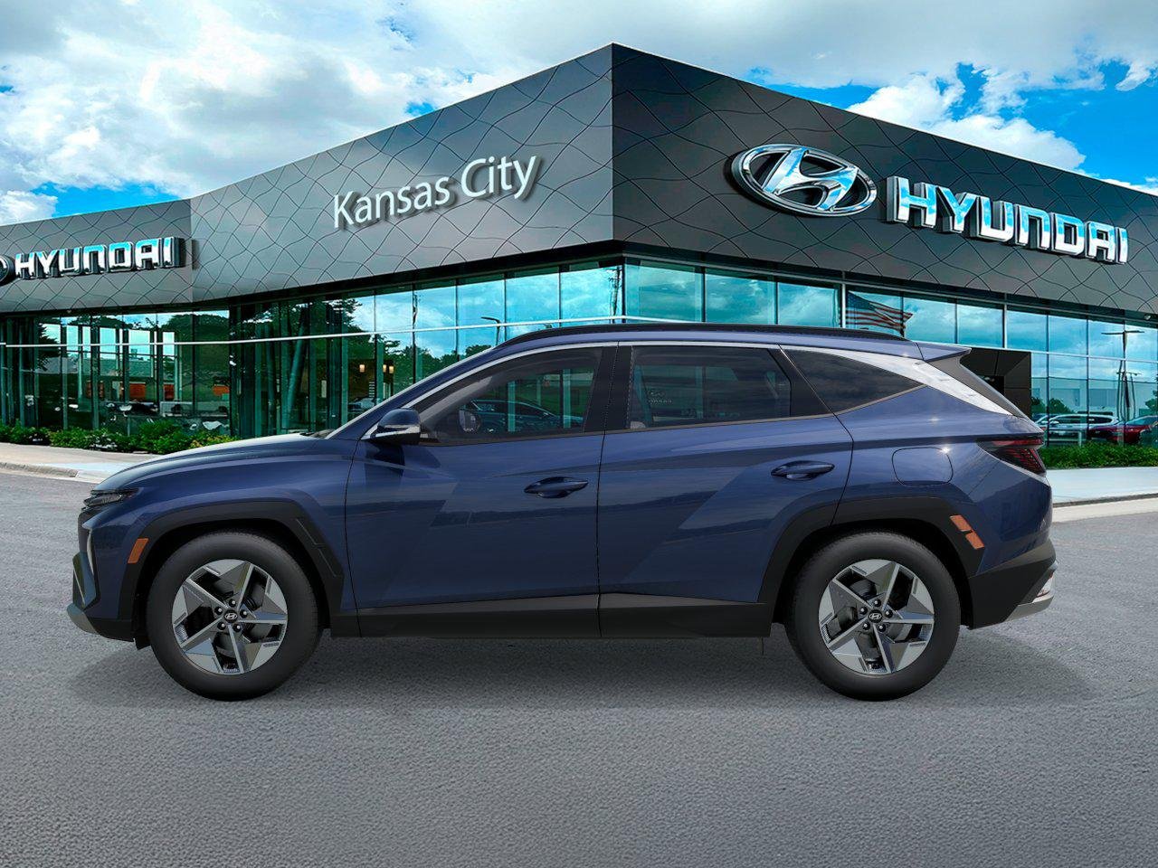 New 2026 Atlantis Blue Hyundai SEL Premium FWD image 3