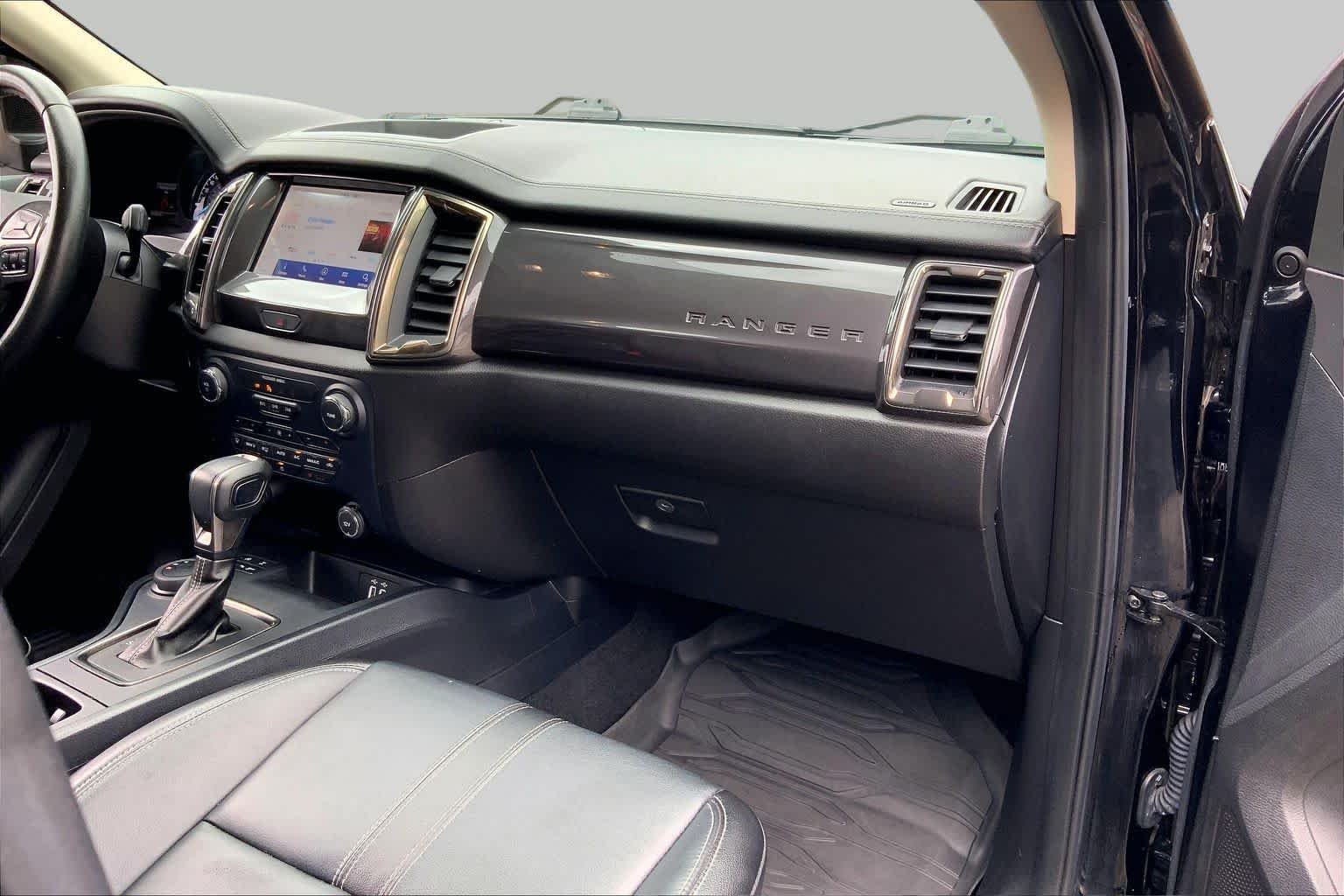 Used 2021 Shadow Black Ford LARIAT image 19