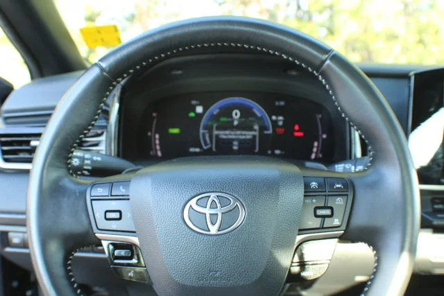Used 2025 Midnight Black Metallic Toyota SE image 6