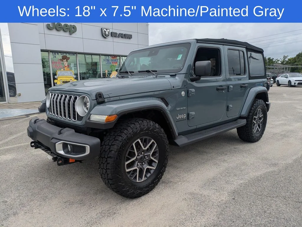 Used 2024 Gray Jeep Sahara image 8