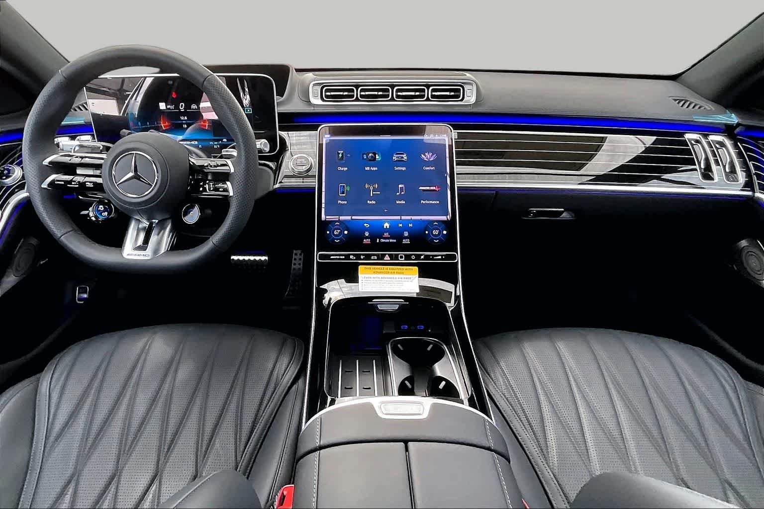 New 2026 Obsidian Black Metallic Mercedes-Benz AMG® S 63 E 4MATIC® Sedan image 8