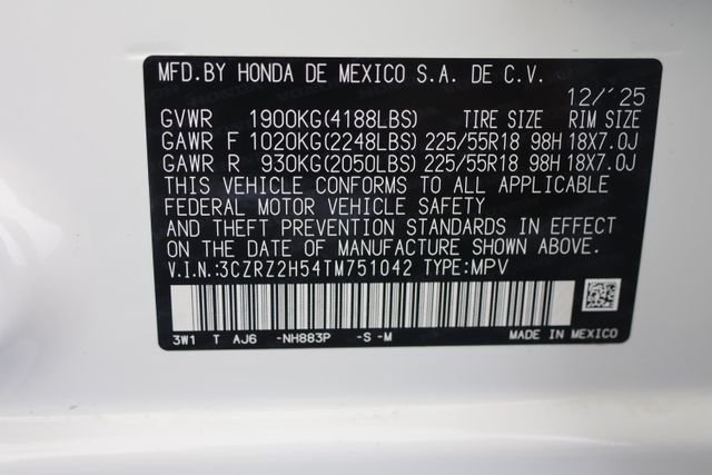 Certified Used 2026 Platinum White Pearl Honda AWD SPORT image 29