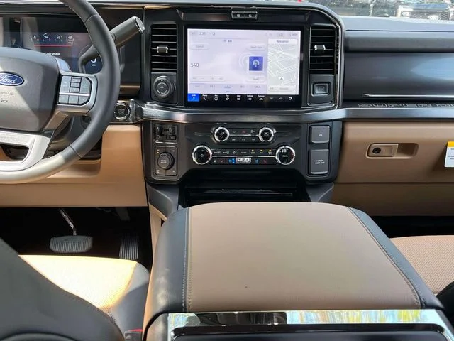 New 2027 Star White Metallic Tri-Coat Ford F-350® Lariat® image 14