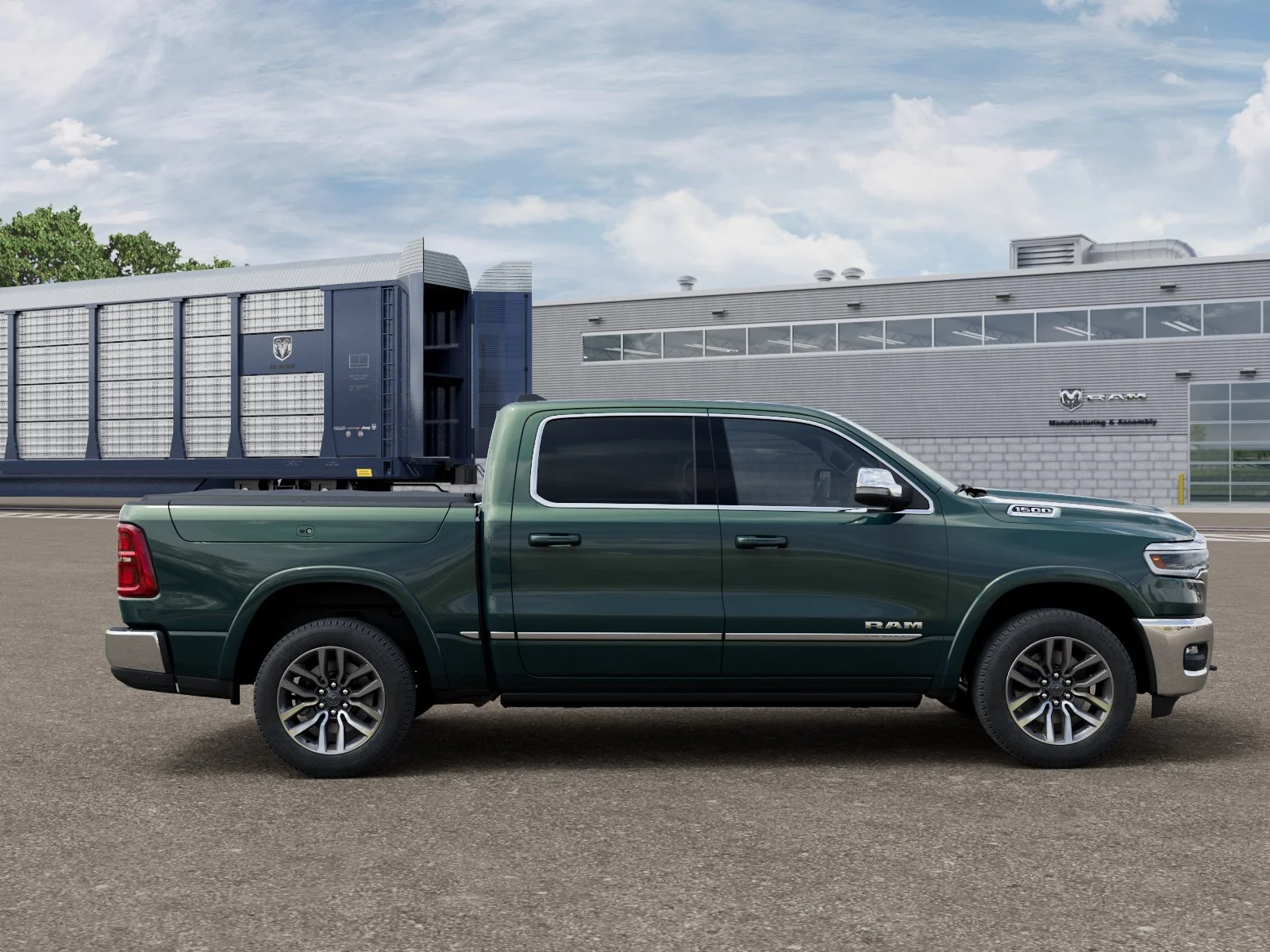 New 2026 Serrano-Green Metallic Exterior Paint RAM Limited image 12