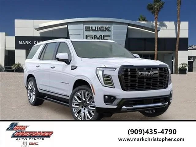New 2026 Glacier White Tricoat GMC Denali Ultimate image 1
