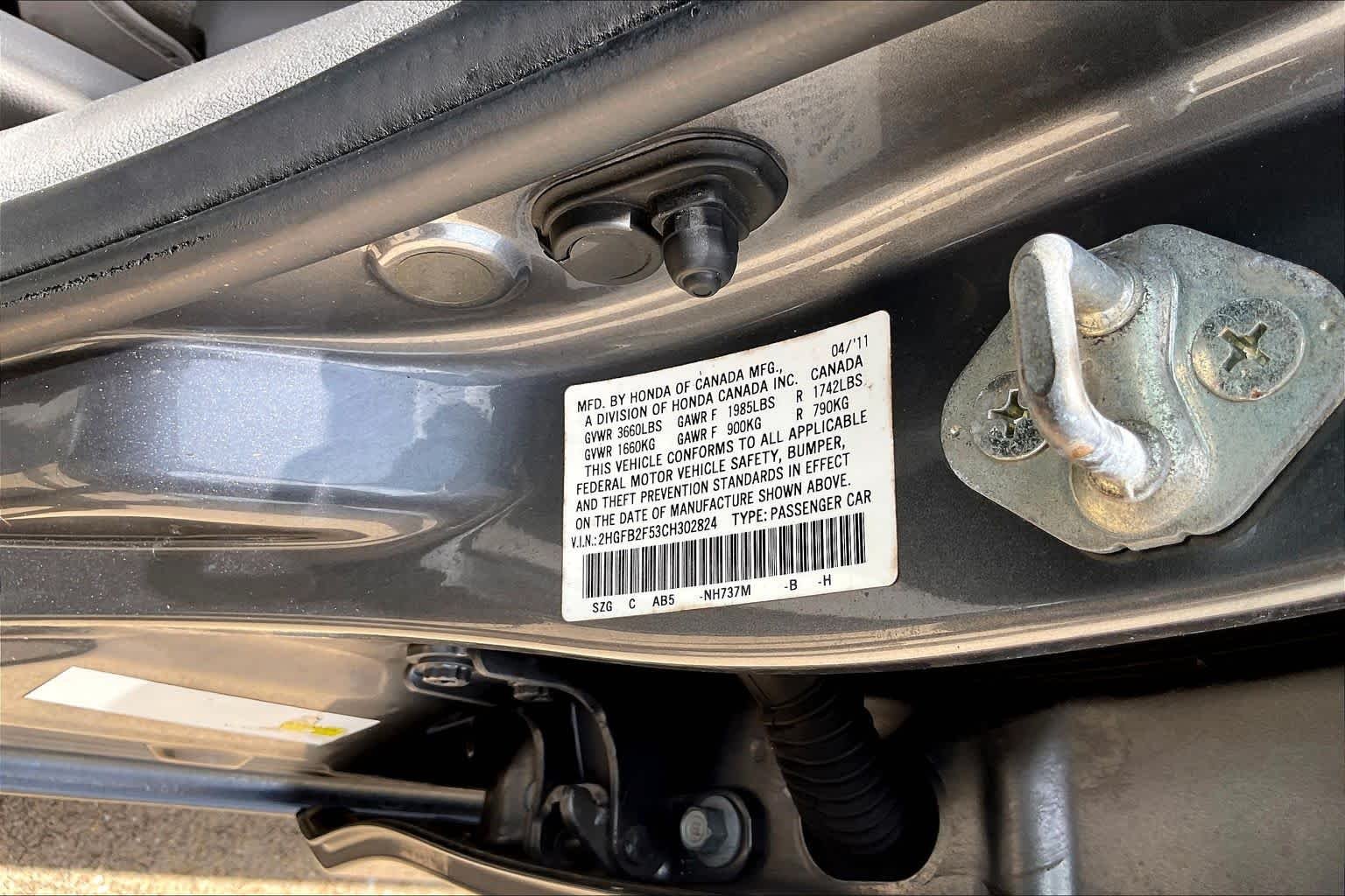 Used 2012 Polished Metal Metallic Honda LX image 52