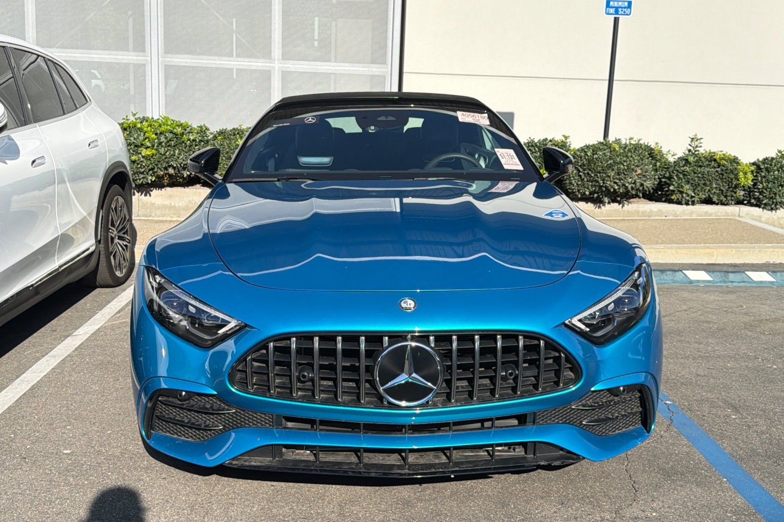 Used 2025 Blue Mercedes-Benz SL 43 AMG® image 3
