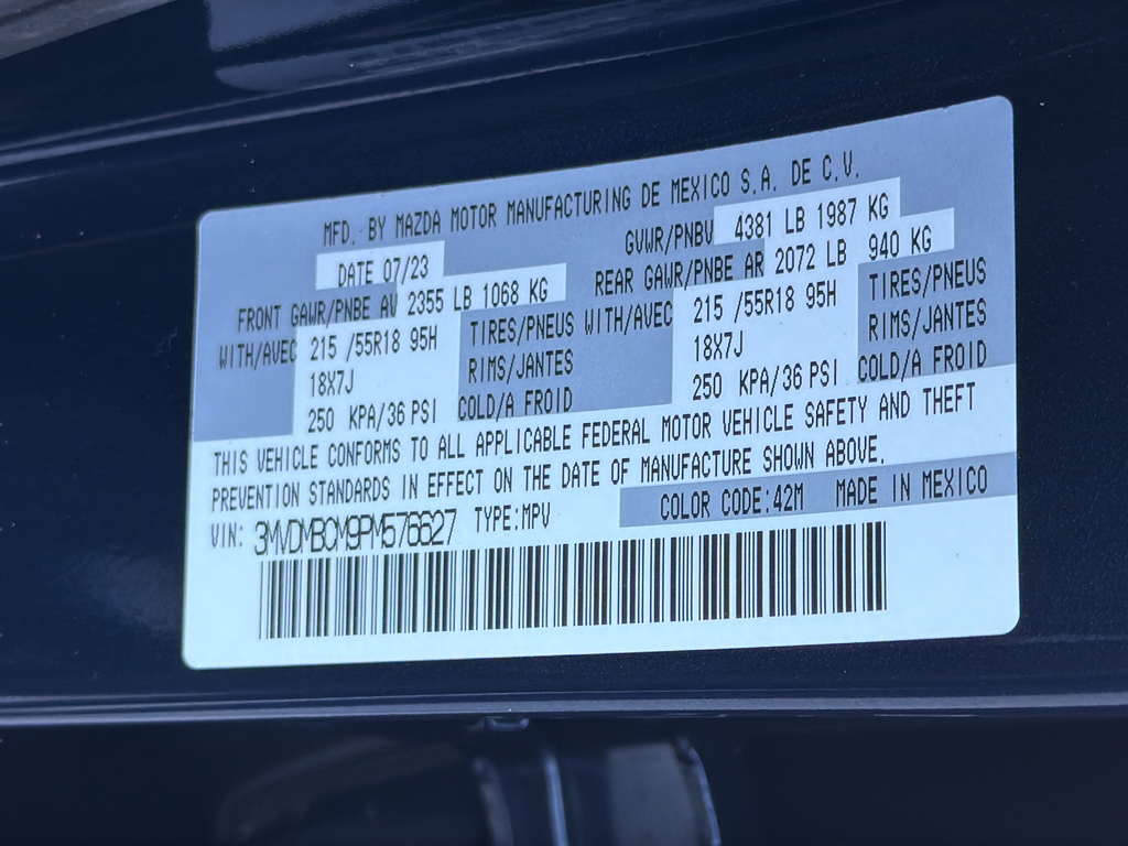 Certified Used 2023 Blue Mazda 2.5 S Preferred Package image 35