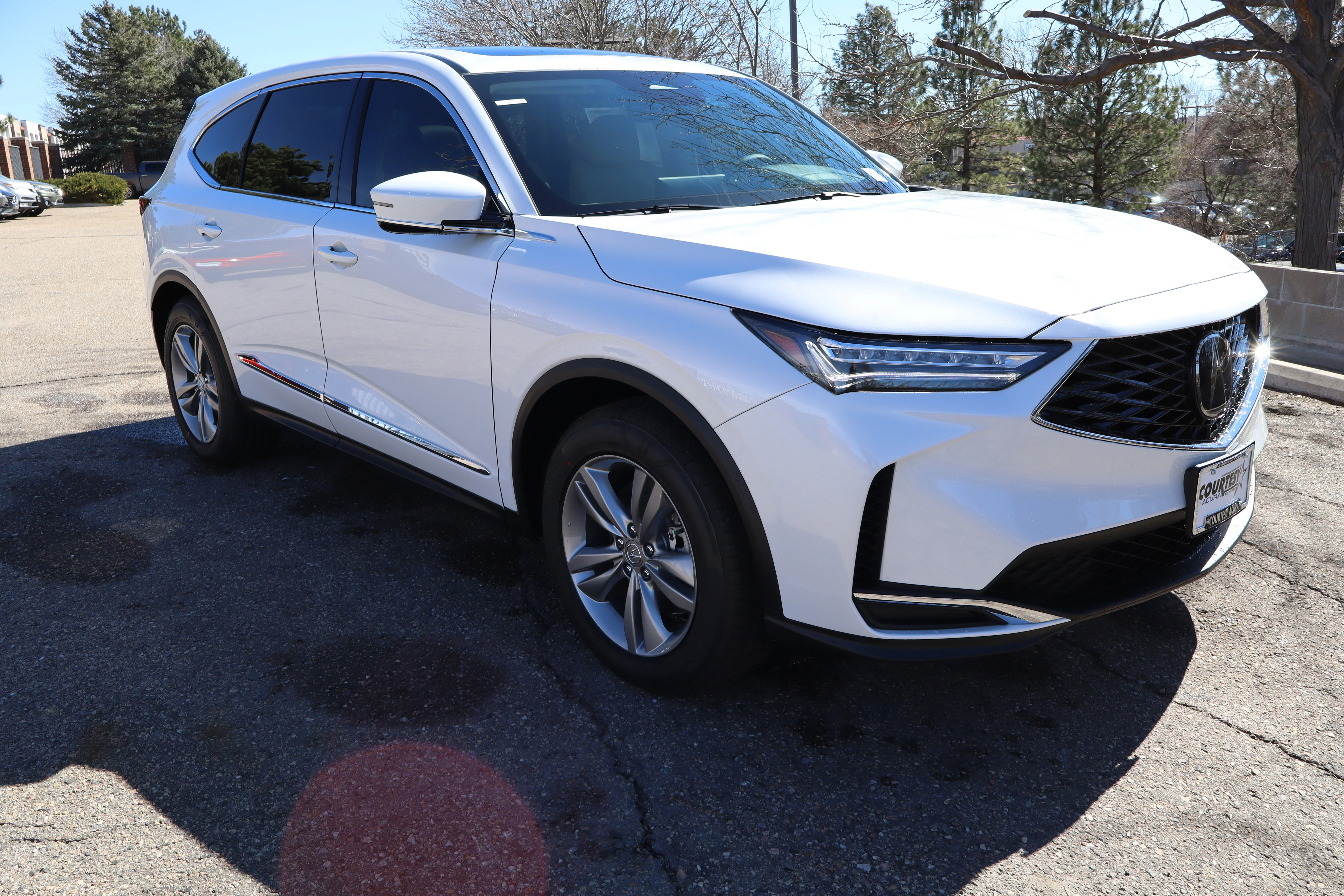 New 2026 Platinum White Pearl Acura 4MDX image 8