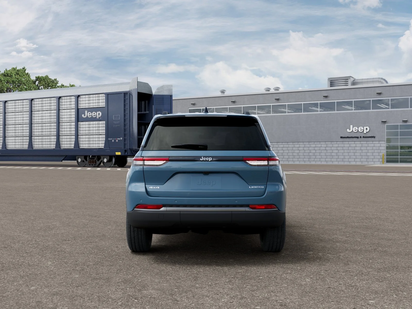New 2026 Steel Blue Exterior Paint Jeep Limited image 7