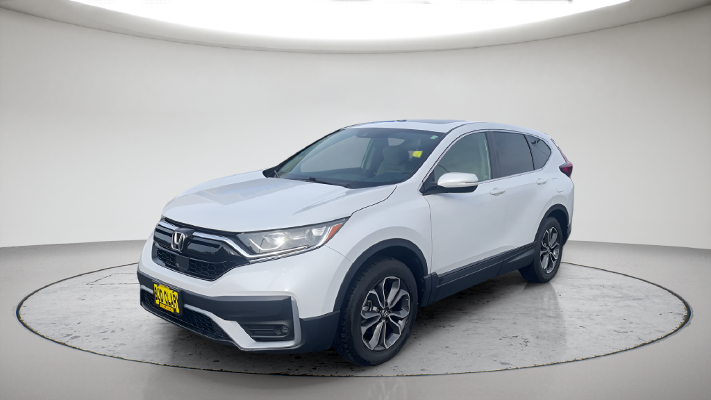 Used 2022 Platinum White Pearl Honda EX image 1