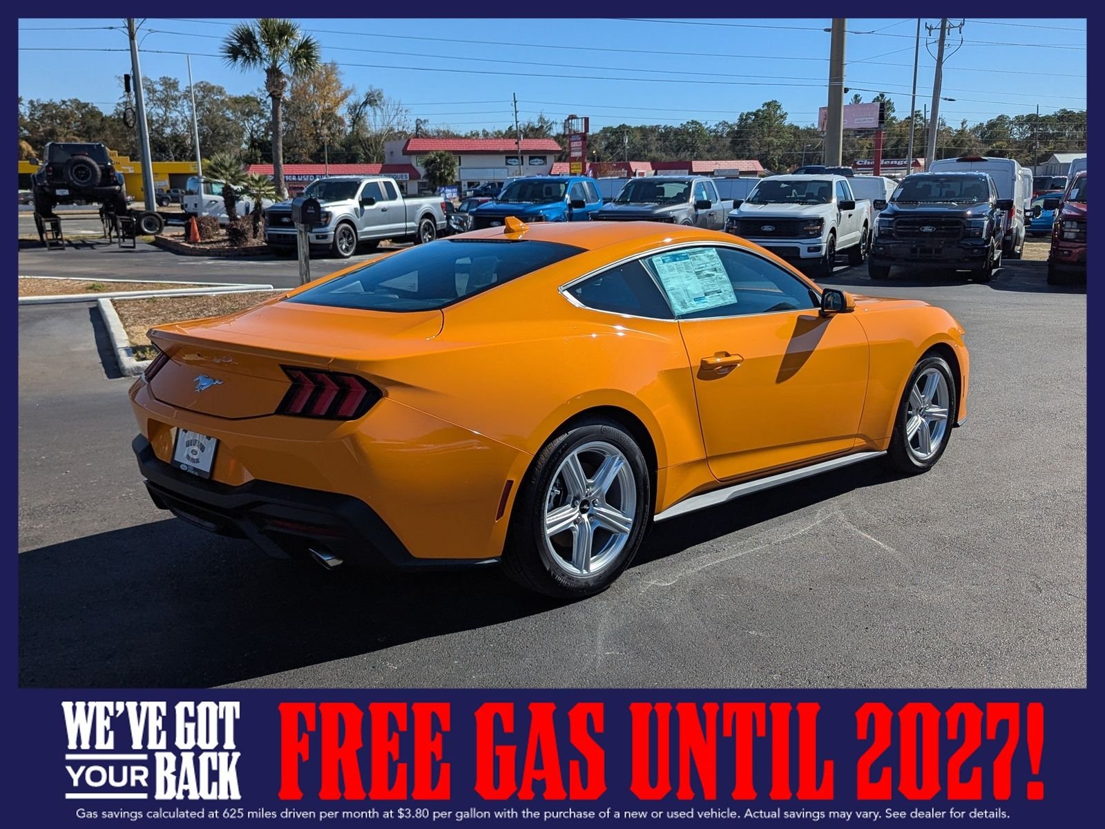 New 2026 Orange Fury Metallic Tri-coat Ford EcoBoost image 6