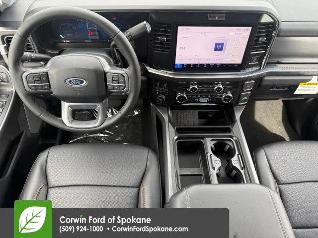 New 2026 Agate Black Metallic Ford Lariat image 3