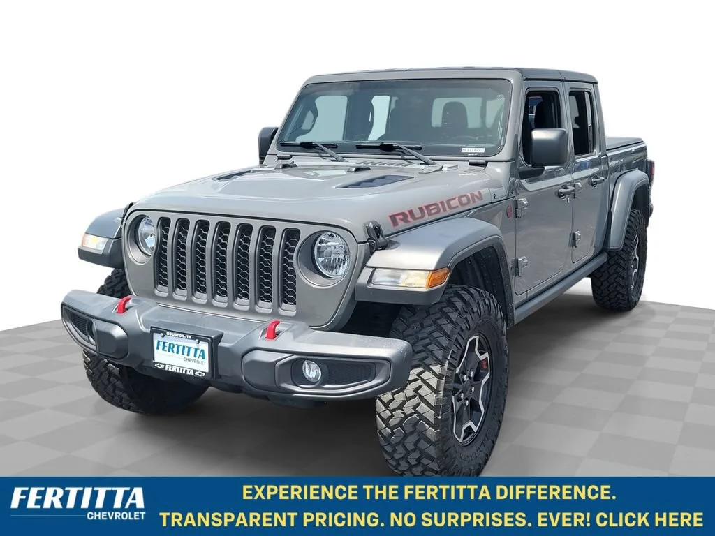 Used 2022 Gray Jeep Rubicon 4x4 image 1