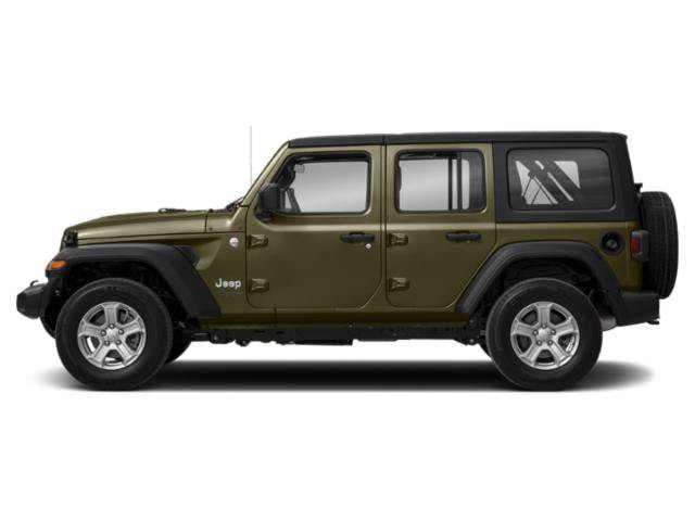 Used 2021 Sarge Green Clearcoat Jeep Unlimited Sport Altitude image 3